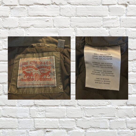 Levi's Men's Green Utility Jacket | Men's Large - Picture 4 of 4